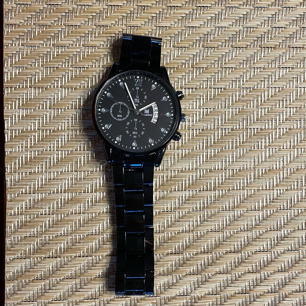 Shaarms. Men black watch. One size.